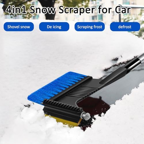 4-in-1 Extendable Aluminum Snow Brush - Image 7