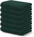 Kitinjoy Cotton Waffle 6-Pack Kitchen Towels by Kitinjoy