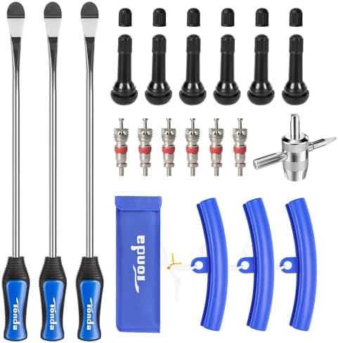 TONDA Tire Spoons, Motorcycle Tire Changing Kit, 14.5 in Tire Levers by TONDA