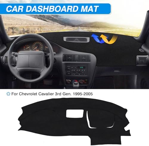 Cartist Dash Cover for 1995-2005 Chevy Chevrolet Cavalier Dashboard Cover - Image 3