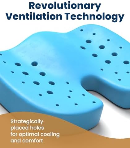 Everlasting Comfort Doctor Recommended Memory Foam Seat Cushion - Image 5