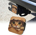 Cute Cat Tow Hitch Covers Heavy Duty Rubber Trailer Hitch Cover 2" Receiver by Unknown