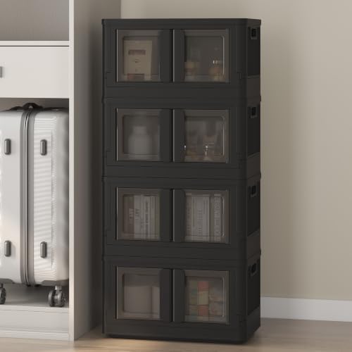 FLEXIMOUNTS 150 QT Stackable Plastic Storage Bins by FLEXIMOUNTS