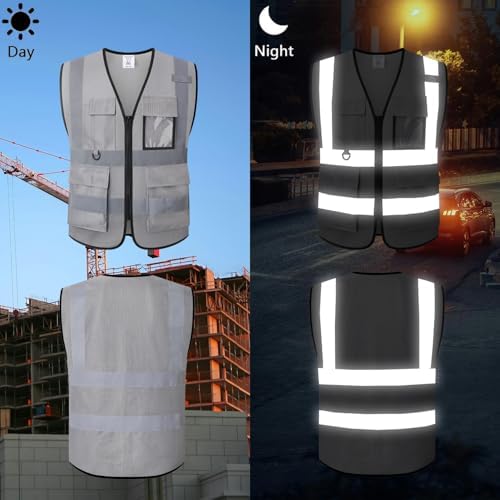 Safety Vest for Men Women Hi Vis Vest - Image 4