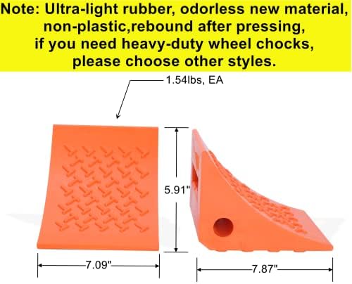 Wheel Chocks, Rubber Wheel Chock - Image 2