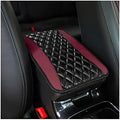 Moly Magnolia Car Center Console Pad, Wine Red by Moly+Magnolia