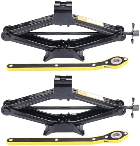 2 Pack 2T Scissor Jack for Car by Unknown