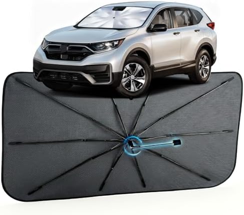 Car Windshield Sun Shade Umbrella by MakeLifeBetter