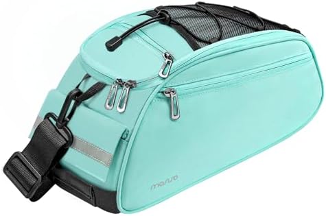 MOSISO Bike Rack Bag, Waterproof Bicycle Trunk Pannier Rear Seat Pouch by MOSISO