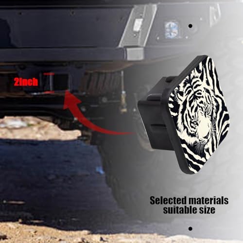 Hitch Cover Fits for 2-Inch Hitch, Car Exterior Accessories, Receiver Tube - Image 6