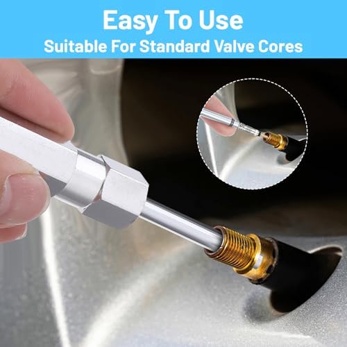 2 Pcs Valve Stem Removal Tool, Valve Core Removal Tool - Image 5