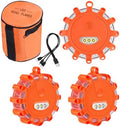 USB Rechargeable LED Road Flares Emergency Lights by MeliyaTVRemoteLightWatchAccessories