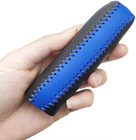 Black Blue Handbrake Cover Compatible - Image 4