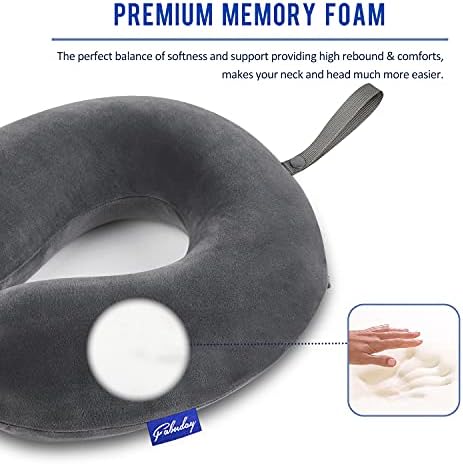 Travel Pillow Memory Foam for Airplanes - Image 4