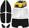 KUST Car Window Shades for Honda Civic 2022-2025 2026 Windshield Sun Shade Side by KUST