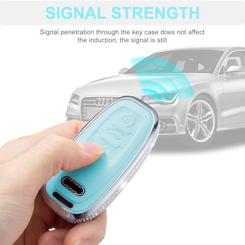 for Audi Key Fob Cover with Keychain - Image 6