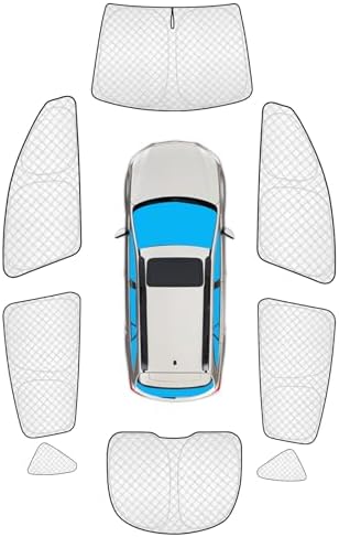 KMF 8pcs Full Window Sun Shades by KMF