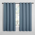 NICETOWN Blackout Curtains for Living Room 2 Panels 55" x 68" Smoky Blue by NICETOWN