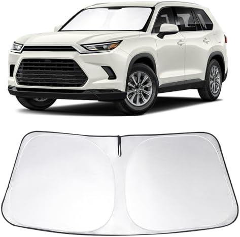 Windshield Sunshade for 2024-2026 Toyota Grand Highlander by LHFLIVE