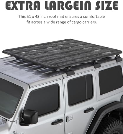 Roof Rack Pads, Car Accessories Roof Cargo Bag Protective Mat, Roof Mat Car - Image 3