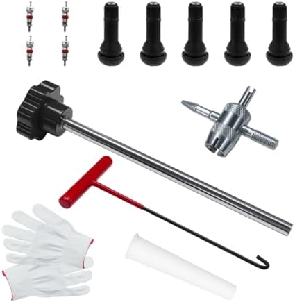 Quick Change Tire Valve Stem Tool Kit, Tire Valve Core Remover Quickly by Unknown