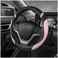 Car Steering Wheel Cover, 15 Inch Premium Leather Breathable Non-Slip Wheels by Unknown