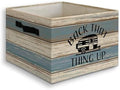 Farmhouse Camping Foldable Storage Bins Box by Unknown