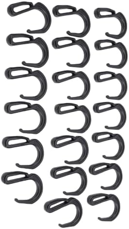 Bungee Cord Hooks 20 Piece Plastic S Clips Cargo Nets - Image 5