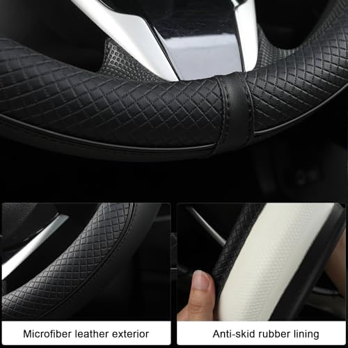 West Llama Customized Auto Car Steering Wheel Cover - Image 5