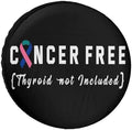 Generic Thyroid Awareness Cancer Tire Covers, Dust-Proof Weatherproof Wheel by Unknown