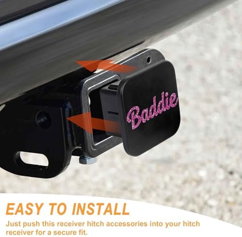 2" Trailer Hitch Cover Rubber Receiver Tube Cap Trailer Hitch Covers - Image 4