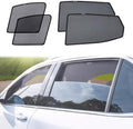 Car Magnetic Sun Protection Curtain 4Pack Suitable by BoxCheer