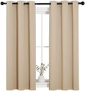 NICETOWN Room Darkening Draperies Window Curtain Panels, Thermal Insulated by NICETOWN
