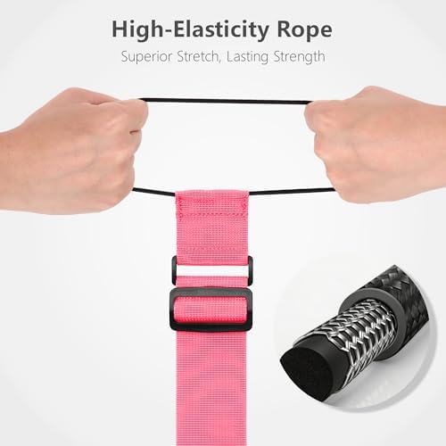 Mayski 4 Pack Adjustable Elastic Luggage Connector Straps - Image 3