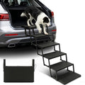 Dog Steps for Car and Truck, 30.7" H Foldable Dog Stairs for Large Dogs by Niubya