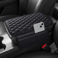 Leather Waterproof Car Armrest Console Pad by AuraSettle