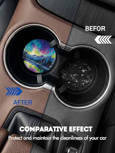 WOCOCN Car Coasters for Cup Holders - Image 4