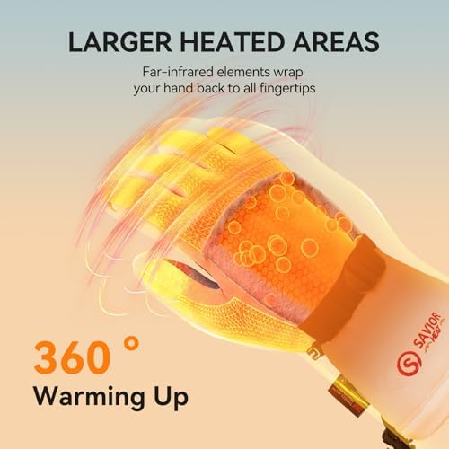 SAVIOR HEAT Heated Ski Gloves 2.0 - Image 2