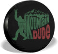 GENANY Mountain Hunter Art Thick PVC Leather Spare Tire Cover Size 17 by GENANY