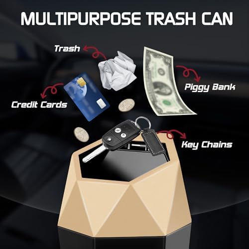 Car Trash Can with Lid, 30 Additional Trash Bags - Image 6