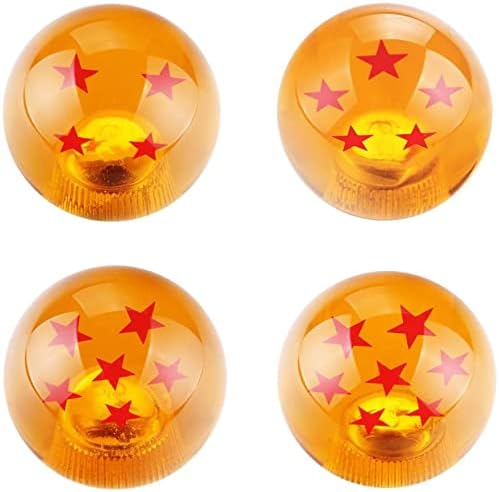 DEWHEL Durable Acrylic 4 Star Dragon Manual Shift Knob M12x1.25 M10x1.5 - Image 4