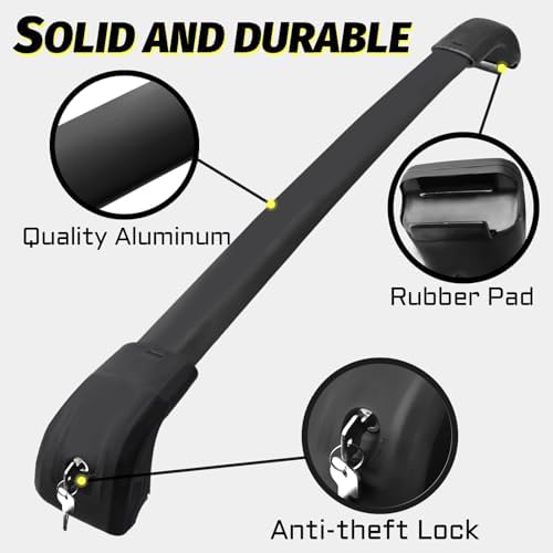 330LB Roof Rack Cross Bars for 2019-2026 KIA Telluride LX EX S SX Prestige - Image 6