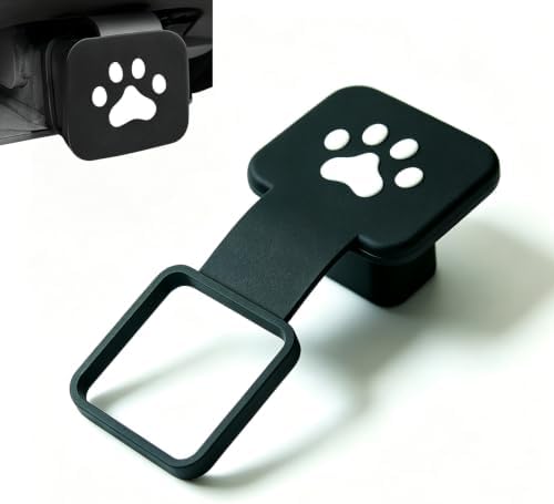 2 Inch Trailer Hitch Cover, Tow Hitch Square Mouth Receiver Plug Protector by Unknown