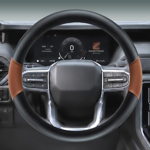 Yangday Leather Steering Wheel Cover - Image 3