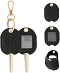 Leather Remote Key Fob Sleeve for Broken Car Key Loop Replacement by Anhbkar