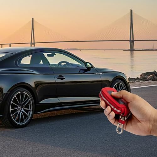 Yuoyar Premium Leather Key Fob Case - Image 4