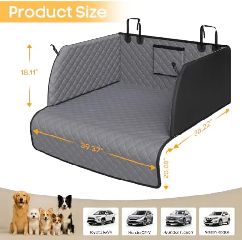 PETICON SUV Cargo Liner for Dogs, Pet Trunk Cover - Image 2