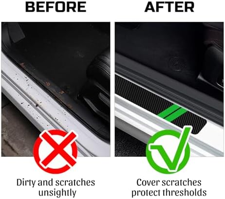 Door Sill Protector Fits for Dodge Charger Challenger Durango - Image 5