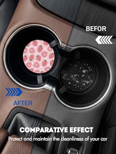 WOCOCN Car Coasters for Cup Holders - Image 4