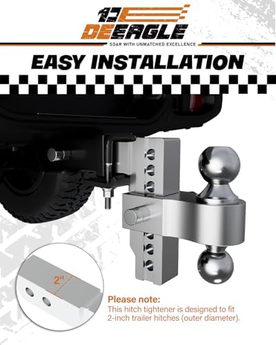 DEEAGLE Hitch Tightener Anti Rattle Stabilizer - Image 5